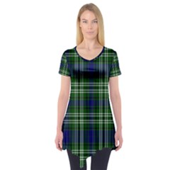 Tweedside District Tartan Short Sleeve Tunic  by impacteesstreetwearfour