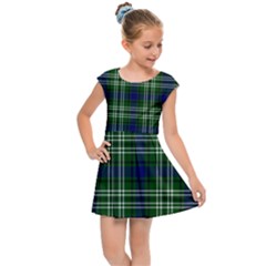 Tweedside District Tartan Kids  Cap Sleeve Dress by impacteesstreetwearfour