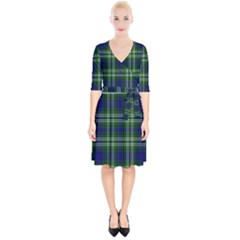 Tweedside District Tartan Wrap Up Cocktail Dress by impacteesstreetwearfour