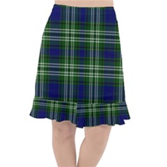 Tweedside District Tartan Fishtail Chiffon Skirt by impacteesstreetwearfour