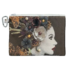 Mechanical Beauty  Canvas Cosmetic Bag (xl) by CKArtCreations