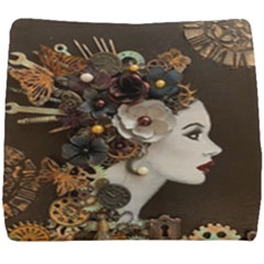 Mechanical Beauty  Seat Cushion by CKArtCreations