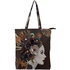 Mechanical Beauty Double Zip Up Tote Bag by CKArtCreations