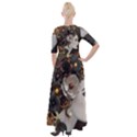 Mechanical Beauty  Half Sleeves Maxi Dress View2