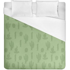 Cactus Pattern Duvet Cover (king Size) by Valentinaart