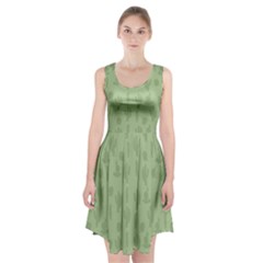 Cactus Pattern Racerback Midi Dress by Valentinaart