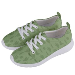 Cactus Pattern Women s Lightweight Sports Shoes by Valentinaart