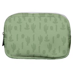 Cactus Pattern Make Up Pouch (small) by Valentinaart