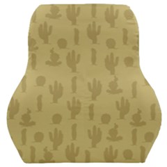 Cactus Pattern Car Seat Back Cushion  by Valentinaart