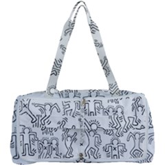 Doodle Pattern Multi Function Bag by Valentinaart