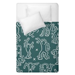 Doodle Pattern Duvet Cover Double Side (single Size)