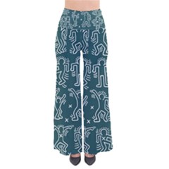 Doodle Pattern So Vintage Palazzo Pants