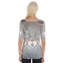 Wonderful Decorative Spider With Hearts Wide Neckline Tee View2