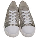 Wonderful Decorative Spider With Hearts Women s Low Top Canvas Sneakers View1