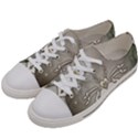 Wonderful Decorative Spider With Hearts Women s Low Top Canvas Sneakers View2