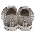 Wonderful Decorative Spider With Hearts Women s Low Top Canvas Sneakers View4