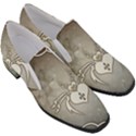 Wonderful Decorative Spider With Hearts Women Slip On Heel Loafers View3