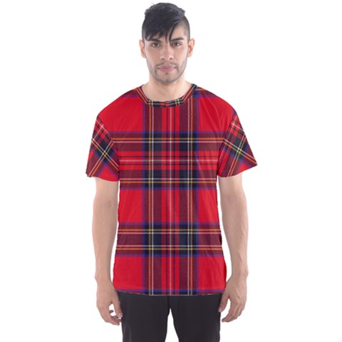 Royal Stewart Tartan Men s Sports Mesh Tee by impacteesstreetwearfour