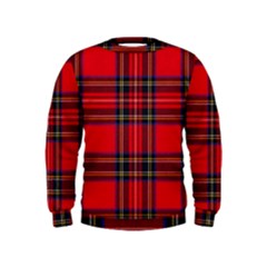 Royal Stewart Tartan Kids  Sweatshirt by impacteesstreetwearfour