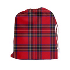 Royal Stewart Tartan Drawstring Pouch (xxl) by impacteesstreetwearfour