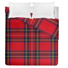 Royal Stewart Tartan Duvet Cover Double Side (queen Size) by impacteesstreetwearfour