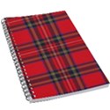 Royal Stewart Tartan 5.5  x 8.5  Notebook View1