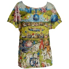 Hieronymus Bosch The Garden Of Earthly Delights Women s Oversized Tee by impacteesstreetwearthree