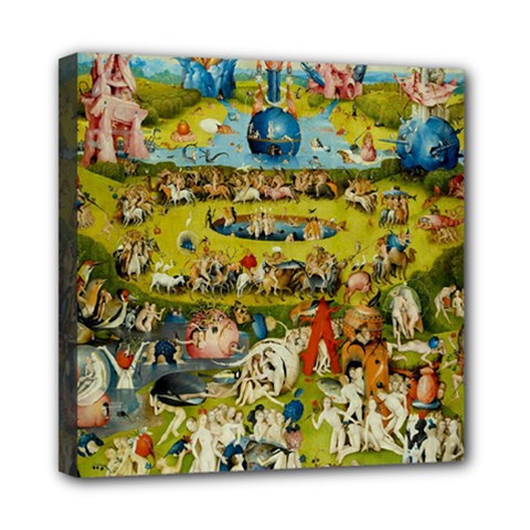 Hieronymus Bosch The Garden Of Earthly Delights Mini Canvas 8  X 8  (stretched)