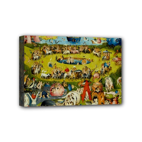 Hieronymus Bosch The Garden Of Earthly Delights Mini Canvas 6  X 4  (stretched) by impacteesstreetwearthree