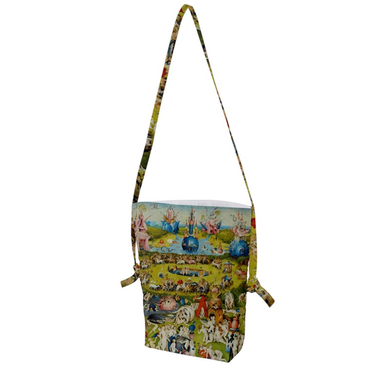 Hieronymus Bosch The Garden Of Earthly Delights Folding Shoulder Bag