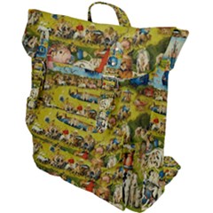 Hieronymus Bosch The Garden Of Earthly Delights Buckle Up Backpack