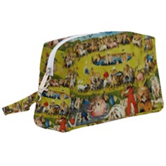 Hieronymus Bosch The Garden Of Earthly Delights Wristlet Pouch Bag (large)