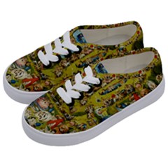 Hieronymus Bosch The Garden Of Earthly Delights Kids  Classic Low Top Sneakers