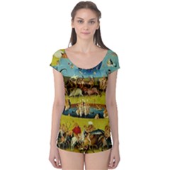 Hieronymus Bosch The Garden Of Earthly Delights (closeup) Boyleg Leotard  by impacteesstreetwearthree