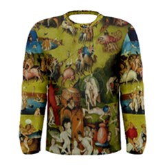 Hieronymus Bosch The Garden Of Earthly Delights (closeup) Hieronymus Bosch The Garden Of Earthly Delights (closeup) 3 Men s Long Sleeve Tee