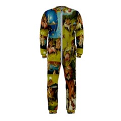 Hieronymus Bosch The Garden Of Earthly Delights (closeup) Hieronymus Bosch The Garden Of Earthly Delights (closeup) 3 Onepiece Jumpsuit (kids)