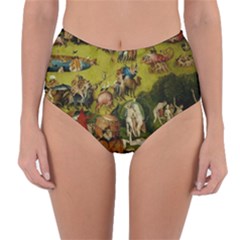 Hieronymus Bosch The Garden Of Earthly Delights (closeup) Hieronymus Bosch The Garden Of Earthly Delights (closeup) 3 Reversible High-waist Bikini Bottoms by impacteesstreetwearthree