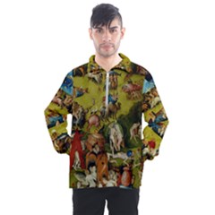 Hieronymus Bosch The Garden Of Earthly Delights (closeup) Hieronymus Bosch The Garden Of Earthly Delights (closeup) 3 Men s Half Zip Pullover by impacteesstreetwearthree