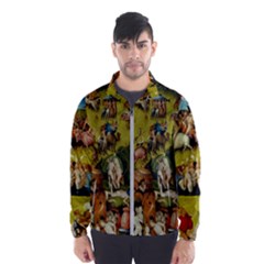 Hieronymus Bosch The Garden Of Earthly Delights (closeup) Hieronymus Bosch The Garden Of Earthly Delights (closeup) 3 Men s Windbreaker