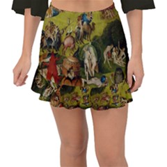 Hieronymus Bosch The Garden Of Earthly Delights (closeup) Hieronymus Bosch The Garden Of Earthly Delights (closeup) 3 Fishtail Mini Chiffon Skirt by impacteesstreetwearthree