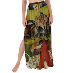 Heronimus Bosch Ship Of Fools Hieronymus Bosch The Garden Of Earthly Delights (closeup) 3 Maxi Chiffon Tie-up Sarong by impacteesstreetwearthree