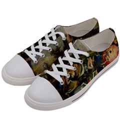 Heronimus Bosch Ship Of Fools Hieronymus Bosch The Garden Of Earthly Delights (closeup) 2 Women s Low Top Canvas Sneakers by impacteesstreetwearthree