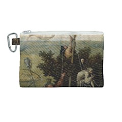 Heronimus Bosch Ship Of Fools Canvas Cosmetic Bag (medium)