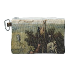 Heronimus Bosch Ship Of Fools Canvas Cosmetic Bag (large)