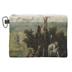 Heronimus Bosch Ship Of Fools Canvas Cosmetic Bag (xl)