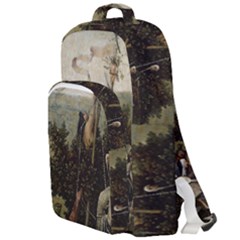 Heronimus Bosch Ship Of Fools Double Compartment Backpack