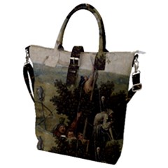 Heronimus Bosch Ship Of Fools Buckle Top Tote Bag