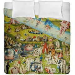 Hieronymus Bosch The Garden Of Earthly Delights Duvet Cover Double Side (king Size) by impacteesstreetwearthree