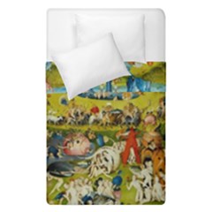 Hieronymus Bosch The Garden Of Earthly Delights Duvet Cover Double Side (single Size) by impacteesstreetwearthree