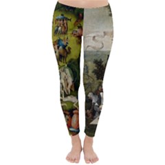 Heronimus Bosch Ship Of Fools Hieronymus Bosch The Garden Of Earthly Delights (closeup) 3 Classic Winter Leggings